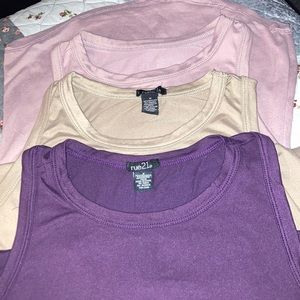 3 tank tops